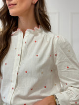 Blusa Corações Rosa