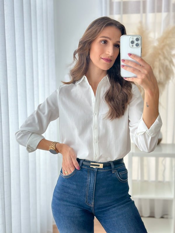 Camisa Básica Branca