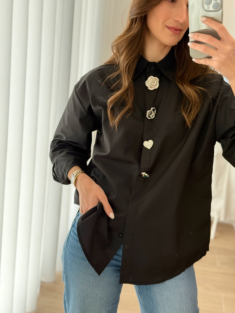 Camisa Maria Preta