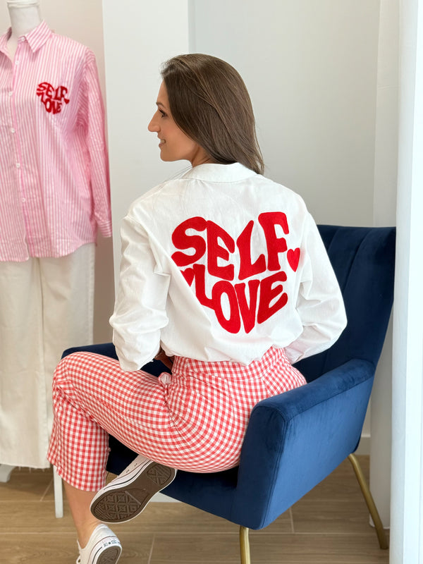 Camisa Love Branca