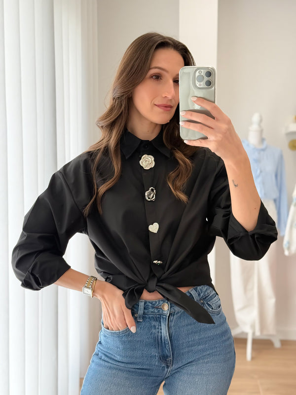 Camisa Maria Preta