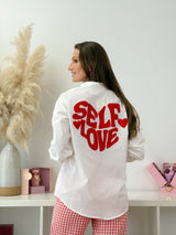 Camisa Love Branca