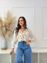 Jeans Wide Leg de Cintura Subida