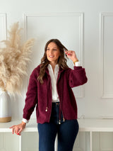 Casaco Céline Burgundy