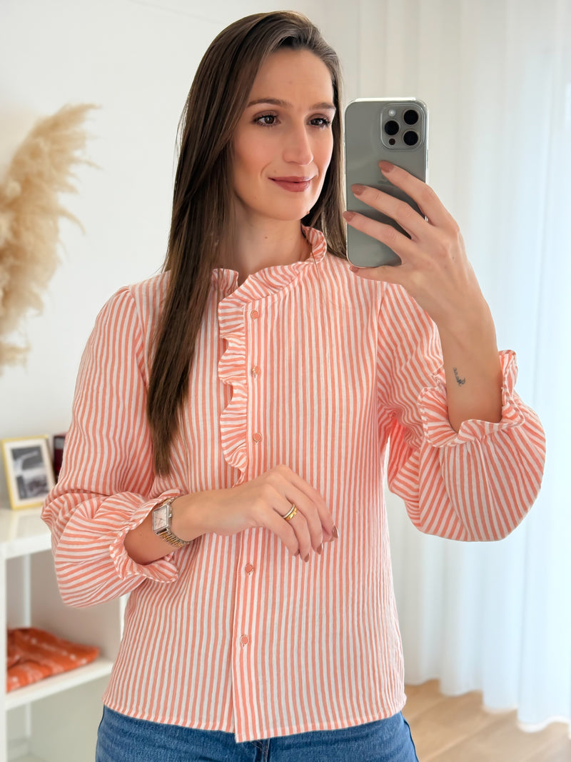 Blusa Rosália Laranja