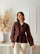 Casaco Choco Cintado