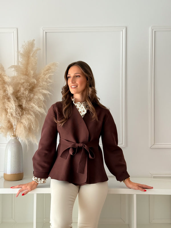 Casaco Choco Cintado