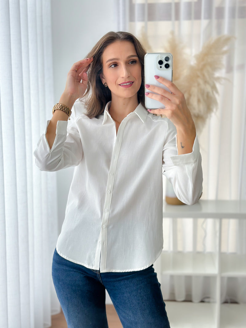 Camisa Básica Branca