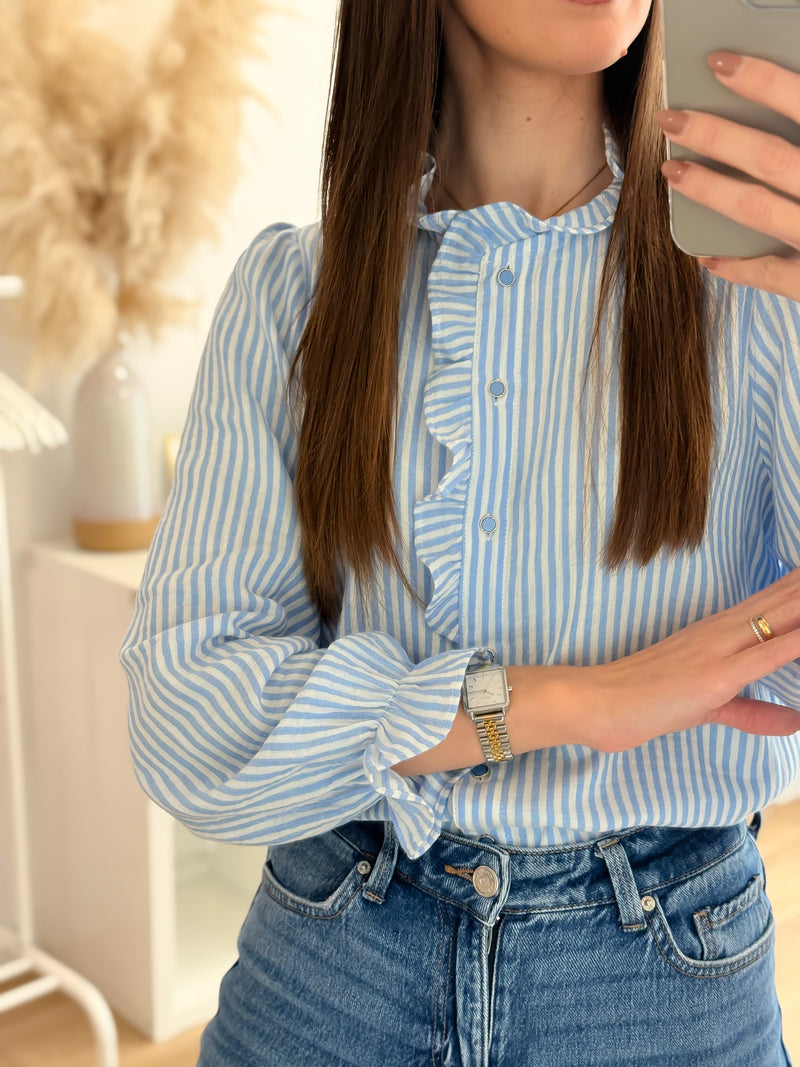 Blusa Rosália Azul