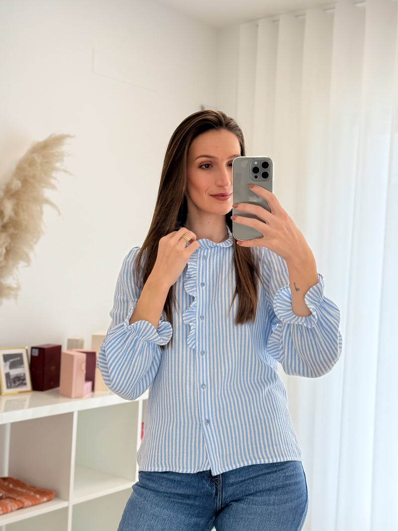 Blusa Rosália Azul