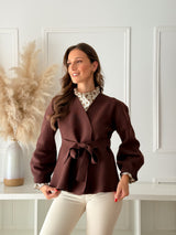 Casaco Choco Cintado