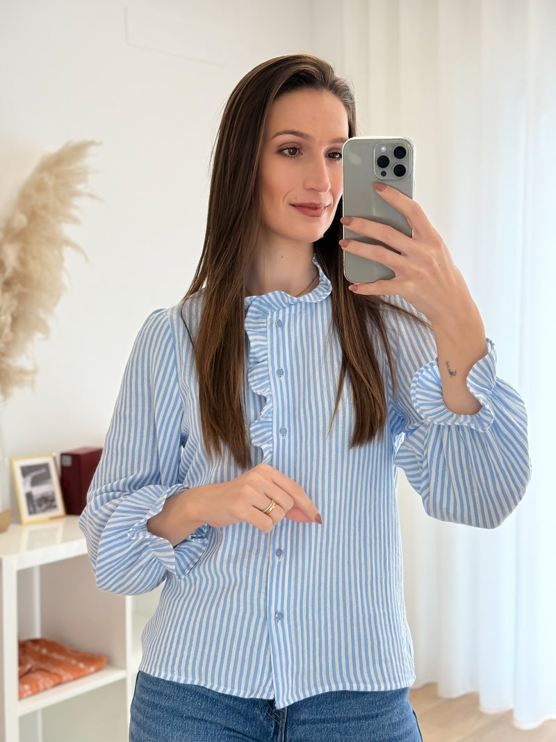 Blusa Rosália Azul
