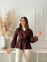 Casaco Choco Cintado