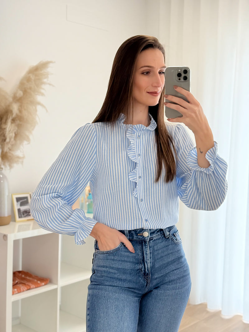 Blusa Rosália Azul