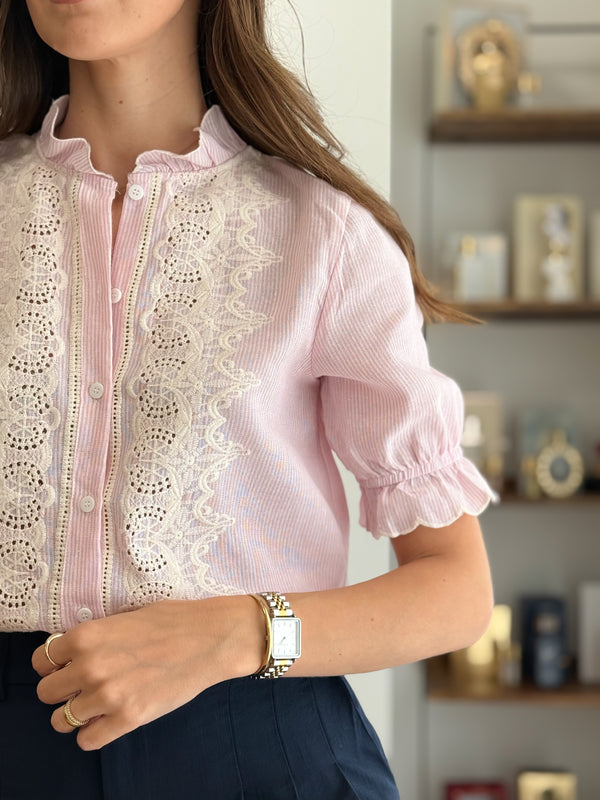 Blusa Diana Rosa