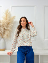 Malha Floral C/ Renda