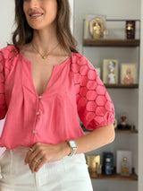 Blusa Veneza Rosa