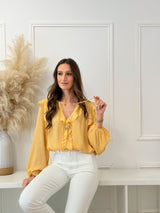 Blusa Olívia Amarela