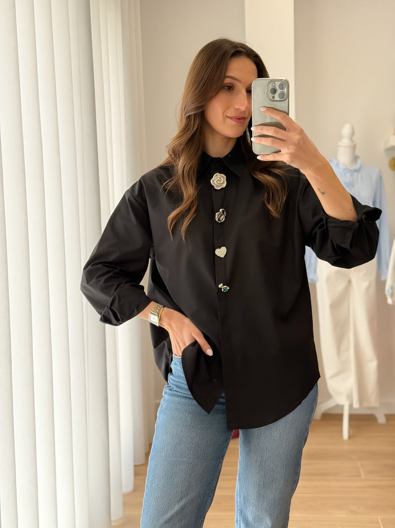 Camisa Maria Preta