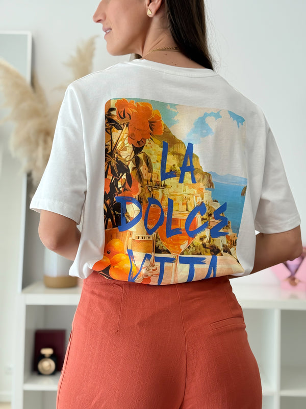 T-shirt Oversize La Dolce Vita