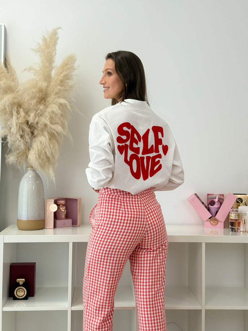 Camisa Love Branca