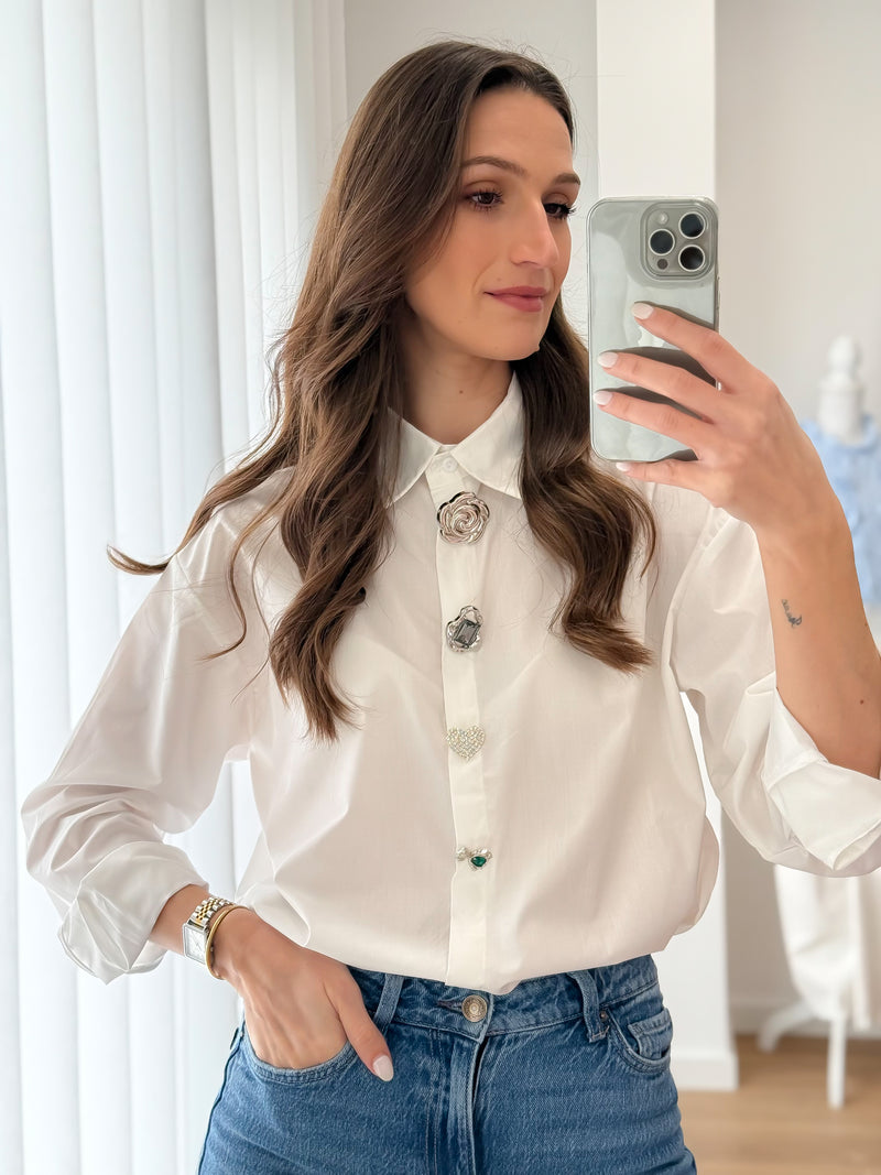 Camisa Maria branca