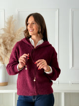 Casaco Céline Burgundy
