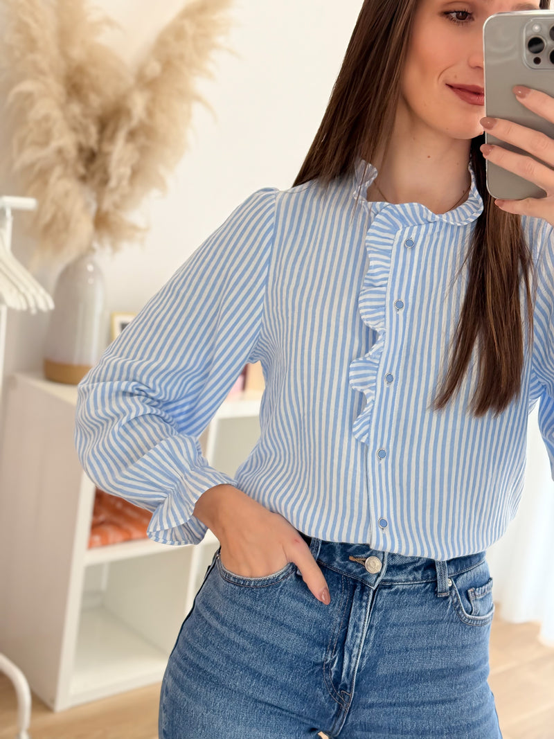 Blusa Rosália Azul