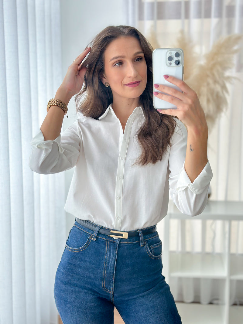 Camisa Básica Branca