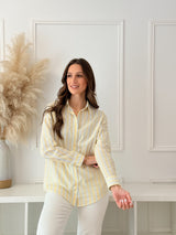 Camisa Amarela Riscas