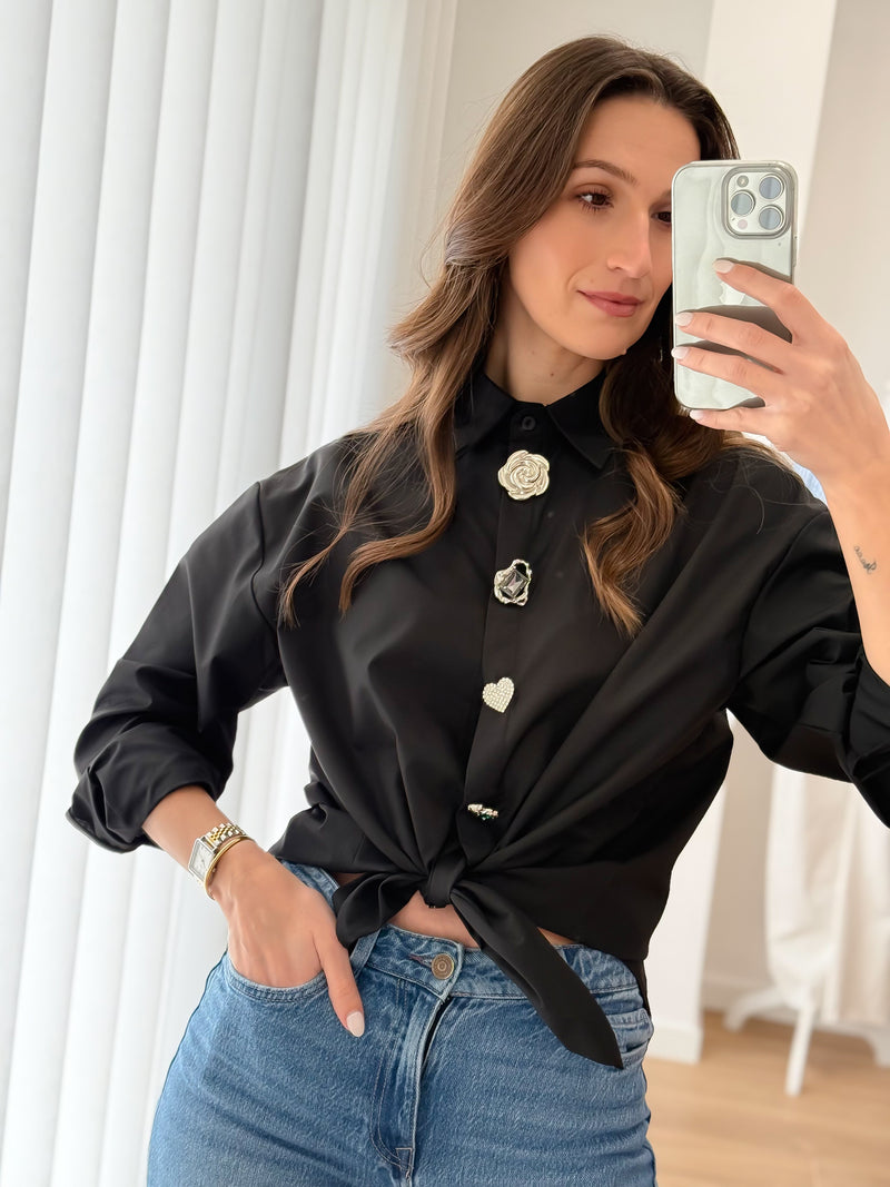 Camisa Maria Preta