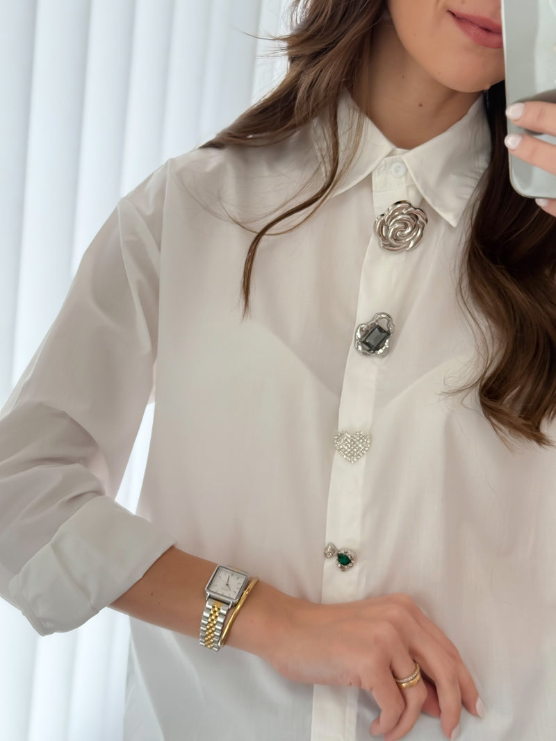 Camisa Maria branca