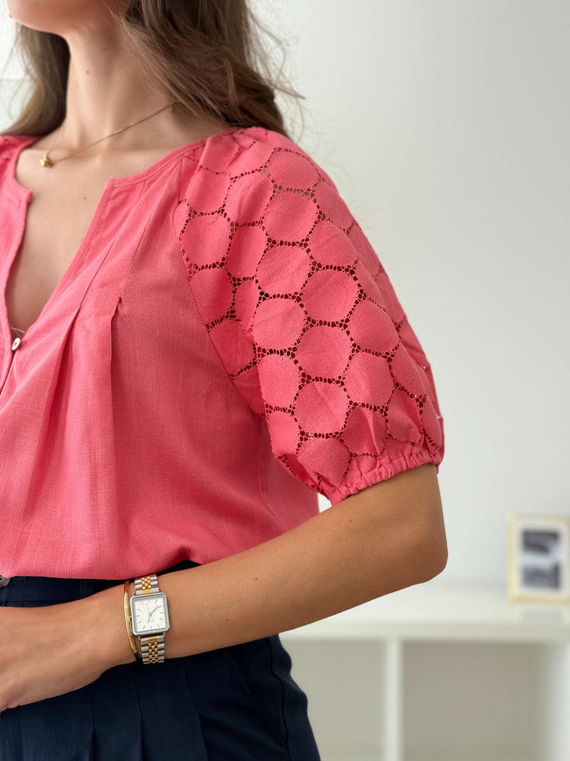 Blusa Veneza Rosa