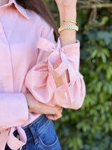Blusa Linho Rosa