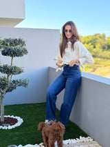 Blusa Linho Bege