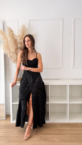 Vestido Romance Preto