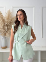 Colete Verde Elegante