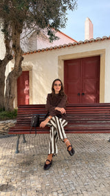 Blusa Carlota Chocolate
