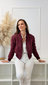 Bomber Burgundy