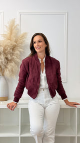 Bomber Burgundy