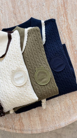 Polo de Malha Azul